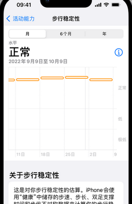 秦州iPhone手机维修如何在iPhone开启'步行稳定性通知'