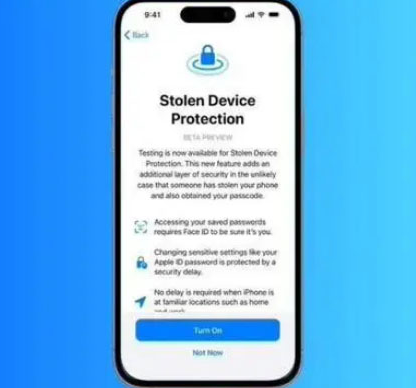 秦州苹果授权维修店分享被盗设备保护功能开启方法 