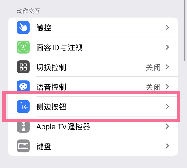 秦州苹果14维修店分享iPhone14 Plus侧键双击下载功能关闭方法 