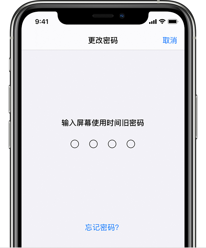 秦州苹果手机维修分享iOS 14 忘记屏幕使用时间密码怎么办 